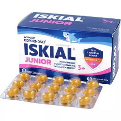 Iskial Junior kaps.do żucia 60 kaps.*