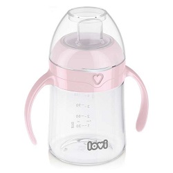Lovi Pierwszy kubek z ustnikiem, od 6 miesiąca, różowy, 35/353, 150 ml *