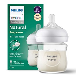 Avent Responsywna butelka Natural szklana 120 ml SCY930/01 *