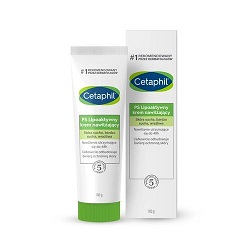 Cetaphil PS, lipoaktywny krem nawilżający, skóra sucha, wrażliwa, 100 g *