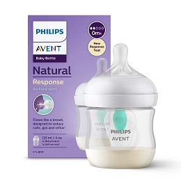Avent Responsywna butelka z wentylem AirFree 125 ml SCY670/01 *