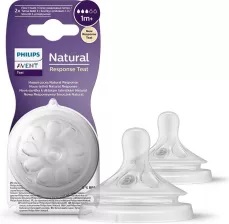 Avent responsywny smoczek do butelki przepływ 3 SCY963/02 2 szt. *