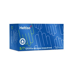 Heltiso Rękawice nitrylowe diag. S 100 szt. *