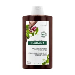 KLORANE Szampon z Chininą i Organiczną Szarotką 400 ml *