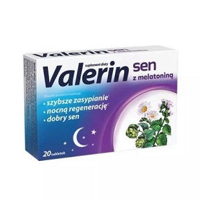 Valerin Sen z melatoniną tabl. 20 tabl. *
