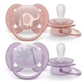 Avent Ultra Soft Smoczek 0-6m SCF091/09 *