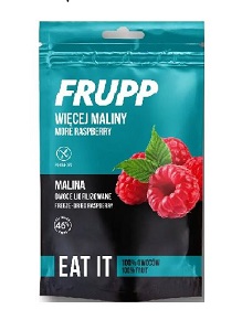 Frupp owocFrupp owoce liofilizowane malina bezglutenowe 15g*