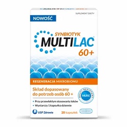 Multilac 60+ kaps. 20 kaps. *