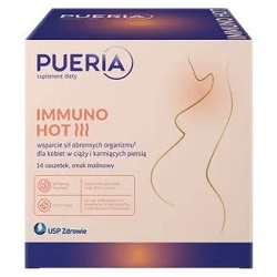 Pueria Immuno HOT saszet. 14 sasz. *-data ważnosci 30.04.2026