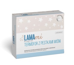 Lamami Termofor z pestkami wiśni gwiazdki *