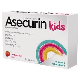 Asecurin Kids tabl.do ssania 20 tabl. *