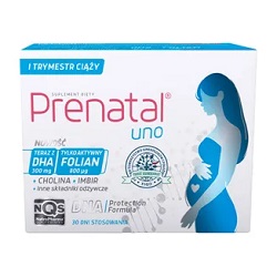 Prenatal Uno 30 kaps. + 30 kaps.DHA *
