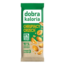 Baton daktylowy Chrupiący orzech bez cukru Dobra Kaloria 35g*