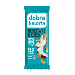 Baton Nerkowce & kokos Dobra Kaloria 35g *