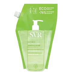 SVR SEBIACLEAR Żel d/mycia REFILL 400ml  *