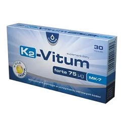 K2-Vitum Forte 75 mcg MK-7 kaps. 30kaps. *