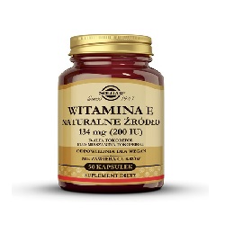 SOLGAR Witamina E 200 IU naturalna 50 kaps. *