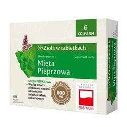 Mięta Pieprzowa tabl. 60 tabl.*