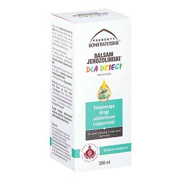 Balsam Jerozolimski dla dzieci Syrop 200ml