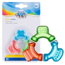 Canpol Gryzak wodny trójkolorowy tęcza ster 2/859 *