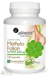 Aliness MethyloFolian 600 mcg 100 kaps. *