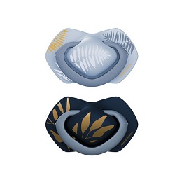 Canpol Babies Smoczek symetryczny silikonowy gold 6-18m 22/665_BLU niebieski *