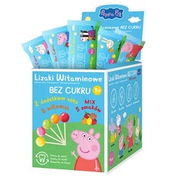 Lizak witaminowy bez cukru Peppa Pig 1 szt. *