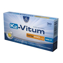 K2-Vitum Forte 200 ug MK7 kaps. 30 kaps. *