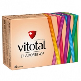 Vitotal Dla Kobiet 40+ tabl. 30 tabl. *