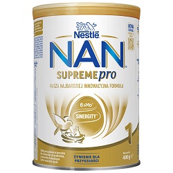 NESTLE NAN Supremepro 1 HMO, mleko początkowe dla niemowląt od urodzenia, 400 g*