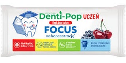Denti-Pop Uczeń Focus Lizak bez cukru 1 szt. *