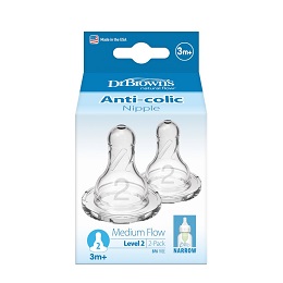 DrBrown&rsquo;s smoczek 2 standard 2 szt. *