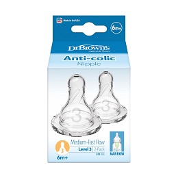 DrBrown&rsquo;s smoczek 3 standard 2 szt. *