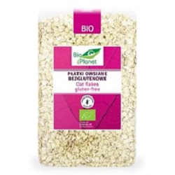 PŁATKI OWSIANE BEZGLUTENOWE BIO 1 kg - BIO PLANET *