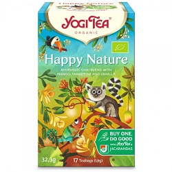 Herbatka Happy Nature BIO (17 x 1,9 g) 32,3 g -Yogi Tea *