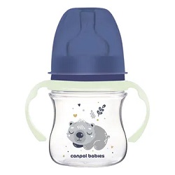 Canpol Babies Butelka 120 ml antykolkowa Easy Start Sleepy Koala 0m+ 35/236_blu *