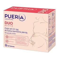 Pueria Duo Active 90 kaps. *