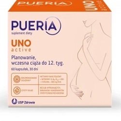 Pueria Uno Active 60 kaps. *