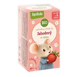 Herbatka dla dzieci - dzika róża z truskawką od 9 miesiąca Apotheke*