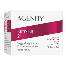Agenity Retivine 2° Krem p/zmar.wygładzający na dzień SPF 20 50ml *+do 2 op kremów ,krem pod oczy Gr
