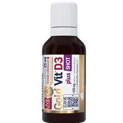 Olimp Gold-Vit D3 Plus Shot ampułka o smaku wiśni 25 ml *