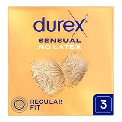 Durex prezerwatywy nielateksowe Sensual No Latex 3 szt. *