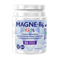 Magne B6 Kids tabl. do żucia 30 tabl. *