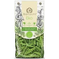 Makaron proteinowy (z groszku zielonego) świderki 250g Bartolini *