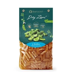 Makaron proteinowy ( z bobu) świderki 250g Bartolini*