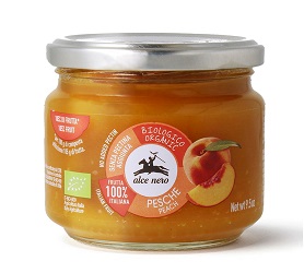 Mus brzoskwiniowy BIO 270 g - ALCE NERO*