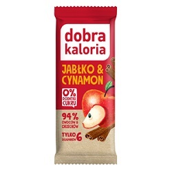 Baton daktylowy jabłko&cynamon Dobra Kaloria 35g*