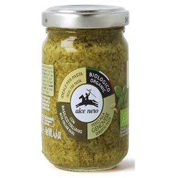 Pesto genovese (sos bazyliowy) bio 130 g - ALCE NERO*
