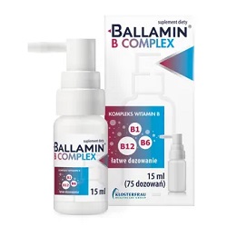 Ballamin B Complex spray do gardła 15 ml *