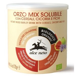 Kawa zbożowa instant z cykorią i figami Bio 125g -ALCE NERO*